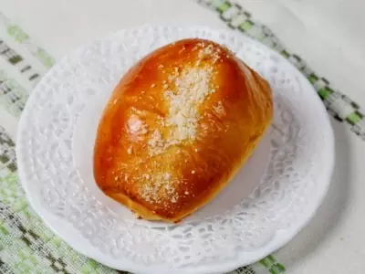 Булочка «Чайная с творогом»